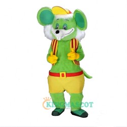 Green Mouse Uniform, Green Mouse Mascot Costume