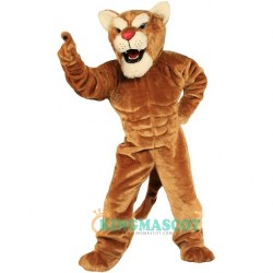 Cougar Power Cat Uniform, Cougar Power Cat Mascot Costume