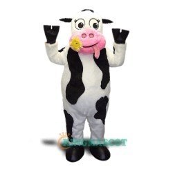 Cow Character Uniform, Cow Character Mascot Costume