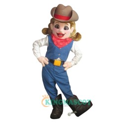 Cowgirl Uniform, Cowgirl Mascot Costume