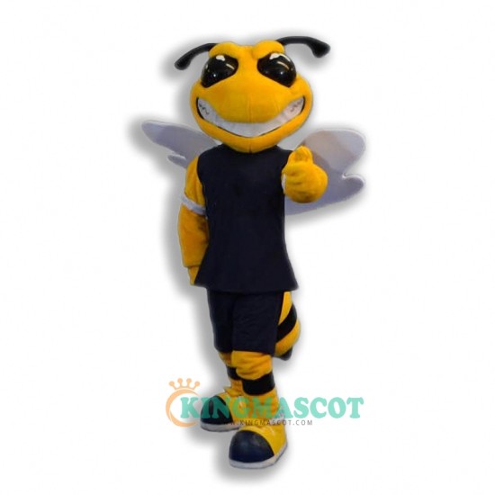 Custom Yellow Bee Uniform, Custom Yellow Bee Mascot Costume