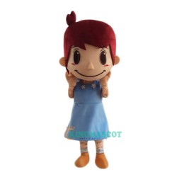 Cute Girl Cartoon Uniform, Cute Girl Cartoon Mascot Costume