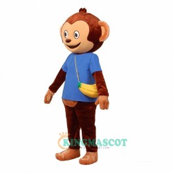 Cute Monkey Uniform, Cute Monkey Mascot Costume