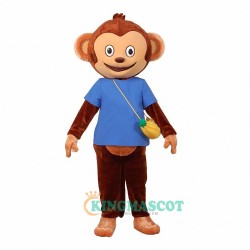 Cute Monkey Uniform, Cute Monkey Mascot Costume