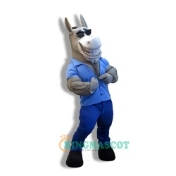 Eye Donkey Uniform, Cool Eye Donkey Mascot Costume