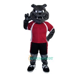 College Power Bulldog Uniform, College Power Bulldog Mascot Costume