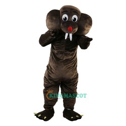 Deep Brown Gopher Mole Cartoon Uniform, Deep Brown Gopher Mole Cartoon Mascot Costume