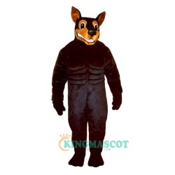 Doberman Uniform, Doberman Mascot Costume