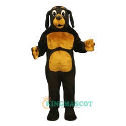 Dobie Dog Uniform, Dobie Dog Mascot Costume