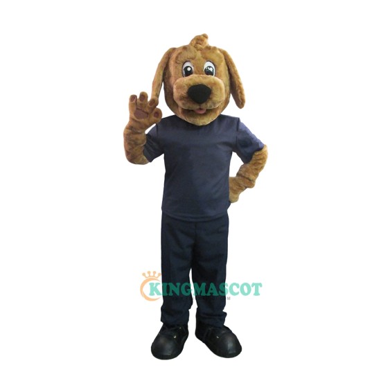 Dog Handsome Uniform, Dog Handsome Mascot Costume