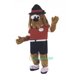 Cute Happy Dog Uniform, Cute Happy Dog Mascot Costume