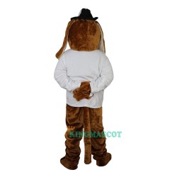 Dog Sharpei Hound Cartoon Uniform, Dog Sharpei Hound Cartoon Mascot Costume