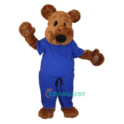 Dr.Housecall Teddy Bear Uniform, Dr.Housecall Teddy Bear Mascot Costume