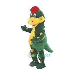 Cute Green Dragon Uniform, Cute Green Dragon Mascot Costume