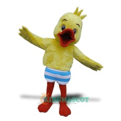 Duck Baby Uniform, Duck Baby Mascot Costume
