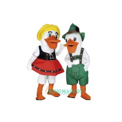 Cute Duck Uniform, Cute Duck Mascot Costume