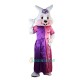 Easter Bunny Uniform Adult Size Faux Fur Shaggy Uniform, Easter Bunny Costume Adult Size Faux Fur Shaggy Mascot Costume