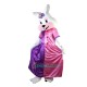 Easter Bunny Uniform Adult Size Faux Fur Shaggy Uniform, Easter Bunny Costume Adult Size Faux Fur Shaggy Mascot Costume