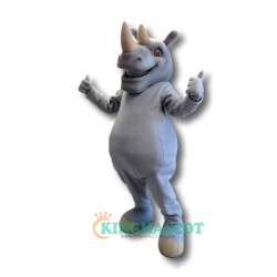 Rhino Uniform, Happy Rhino Mascot Costume