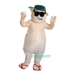 Fat Man Cartoon Uniform, Fat Man Cartoon Mascot Costume