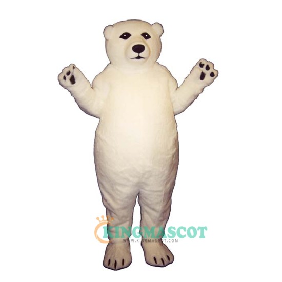 Fatty Polar Bear Uniform, Fatty Polar Bear Mascot Costume