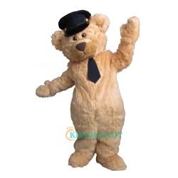 Plush Handsome Bear Uniform, Plush Handsome Bear Mascot Costume