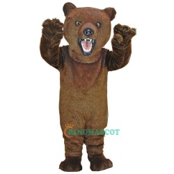 Grizzly Bear Uniform, Fierce Grizzly Bear Mascot Costume