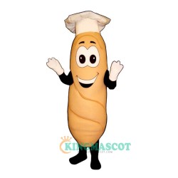 French Bread (Bodysuit not included) Uniform, French Bread (Bodysuit not included) Mascot Costume