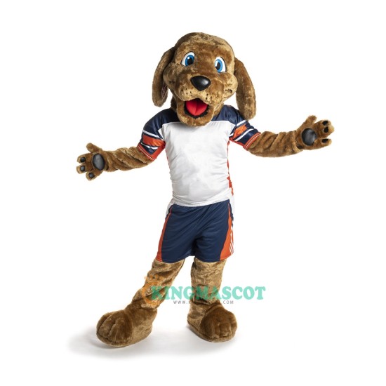 Friendly Lovely Dog Uniform, Friendly Lovely Dog Mascot Costume