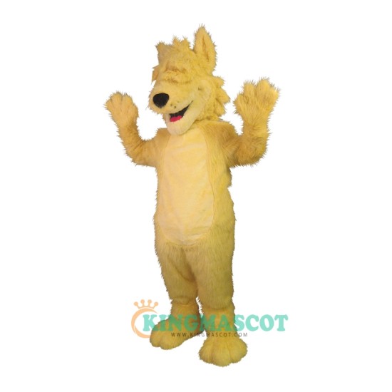 Friendly Plush Dog Uniform, Friendly Plush Dog Mascot Costume