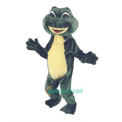 Green Frog Uniform, Green Frog Mascot Costume
