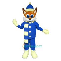 Frosty Fox Uniform, Frosty Fox Mascot Costume