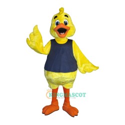 Lovely Friendly Duck Uniform, Lovely Friendly Duck Mascot Costume