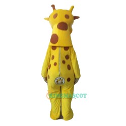 Giraffe Cartoon Uniform, Giraffe Cartoon Mascot Costume