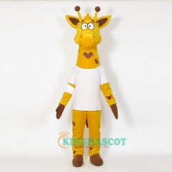 Giraffe Uniform High Quality, Giraffe Mascot Costume