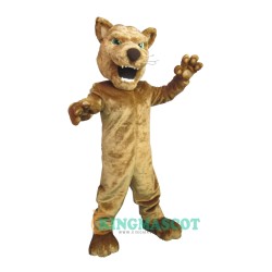 Golden Panther Uniform, Golden Panther Mascot Costume