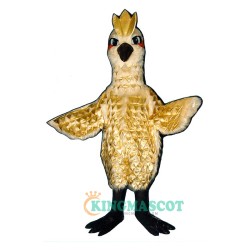 Golden Phoenix Gold Lame Feathers Uniform, Golden Phoenix Gold Lame Feathers Mascot Costume