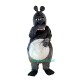 Gray Hippopotamus Cartoon Uniform, Gray Hippopotamus Cartoon Mascot Costume