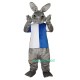 Gray Rabbit Cartoon Uniform, Gray Rabbit Cartoon Mascot Costume