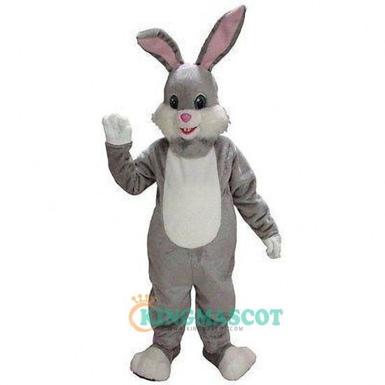 Gray Rabbit Uniform, Gray Rabbit Mascot Costume