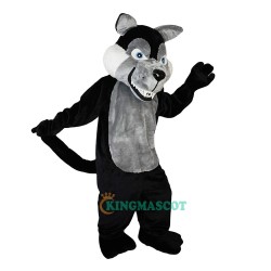 Gray Wolf Wolfish Cartoon Uniform, Gray Wolf Wolfish Cartoon Mascot Costume