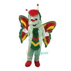 Green Butterfly Uniform, Green Butterfly Mascot Costume