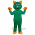 Green Cat Uniform, Green Cat Mascot Costume