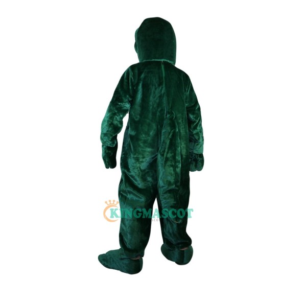 Green Crocodile Cartoon Uniform, Green Crocodile Cartoon Mascot Costume