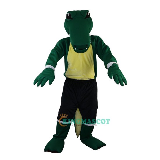 Green Crocodile Uniform, Green Crocodile Mascot Costume