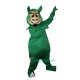 Green Devil Genius Monster Cartoon Uniform, Green Devil Genius Monster Cartoon Mascot Costume