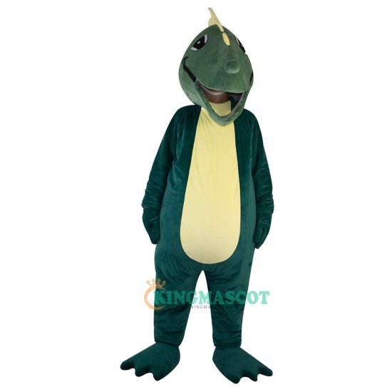 Green Dinosaur Dragon Crocodilian Cartoon Uniform, Green Dinosaur Dragon Crocodilian Cartoon Mascot Costume