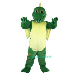 Green Dinosaur Magic Dragon Uniform, Green Dinosaur Magic Dragon Mascot Costume