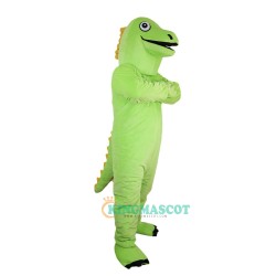 Green Dinosaur Uniform, Green Dinosaur Mascot Costume