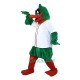 Green Duck Cartoon Uniform, Green Duck Cartoon Mascot Costume